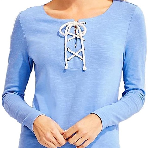 Talbots Tops - Talbots nautical top